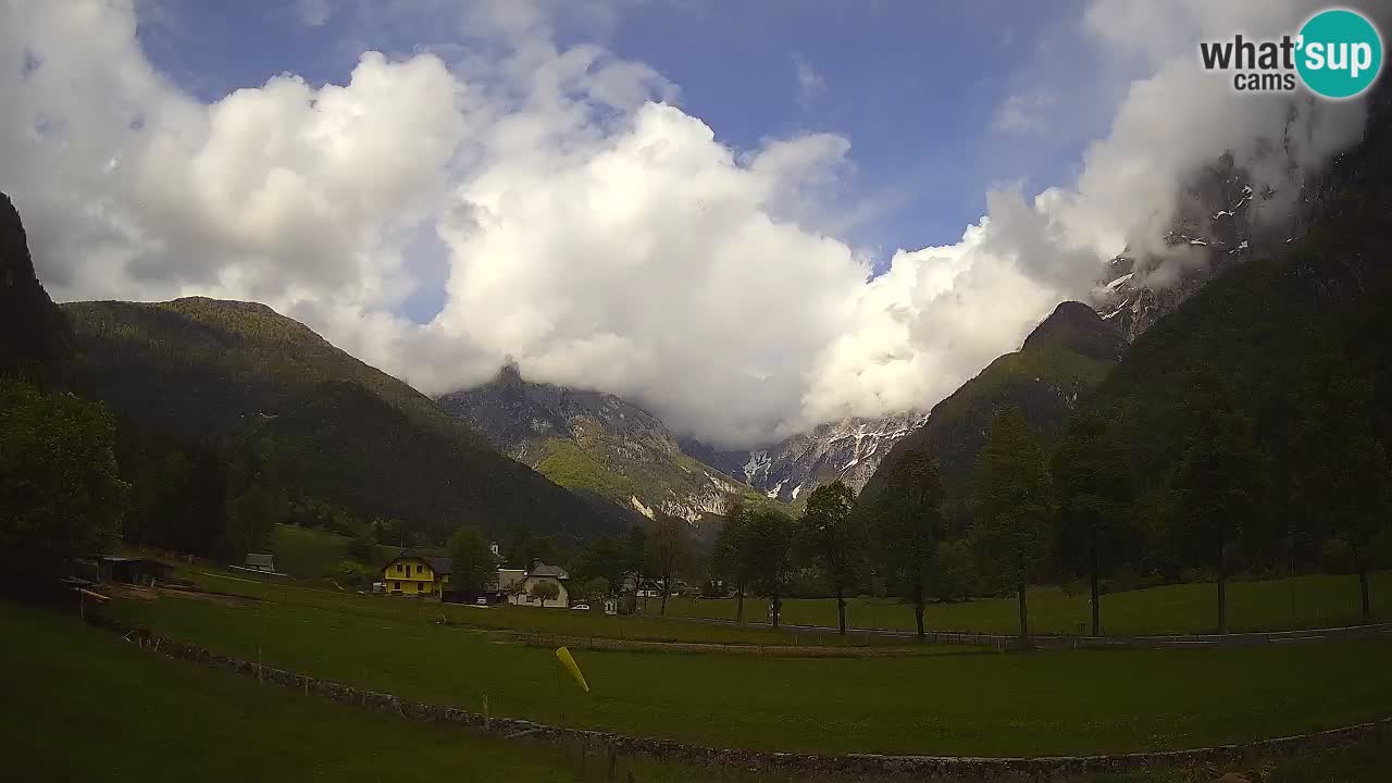 Spletna kamera Smučišče Log pod Mangartom – Bovec