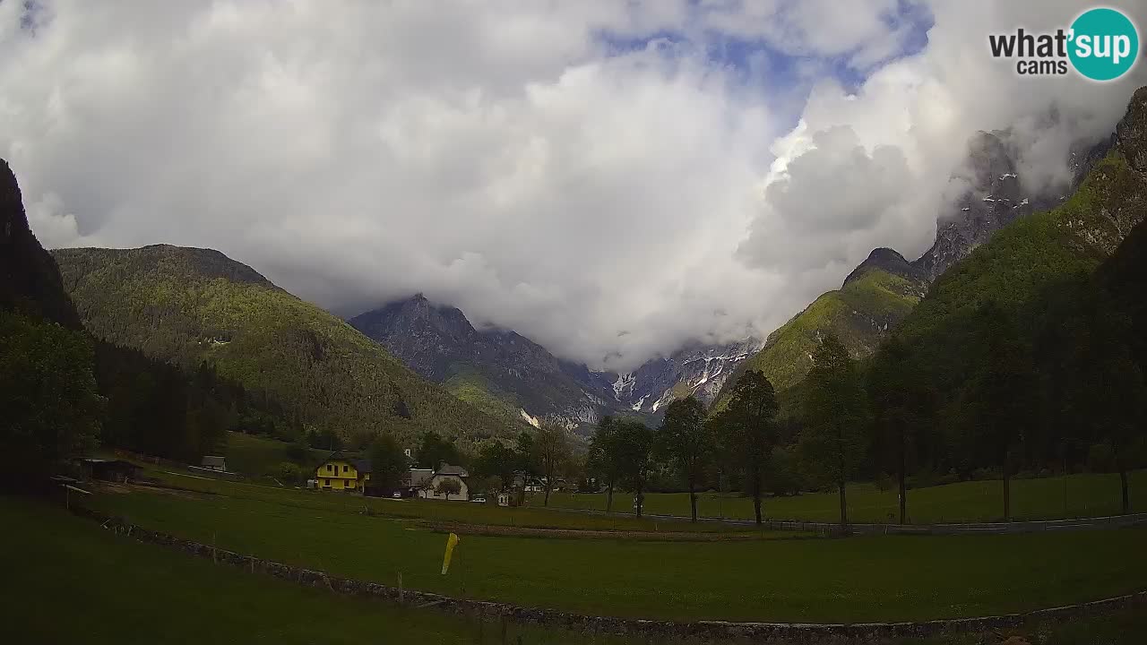 Cámara web en vivo Estación de esquí Log pod Mangartom – Bovec – Eslovenia