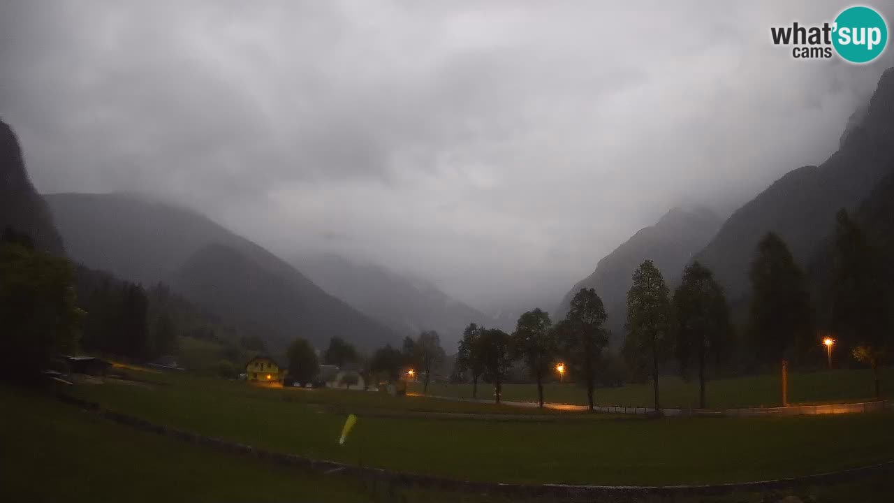 Cámara web en vivo Estación de esquí Log pod Mangartom – Bovec – Eslovenia