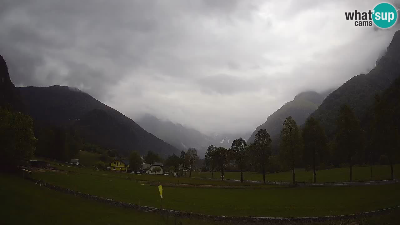 Spletna kamera Smučišče Log pod Mangartom – Bovec
