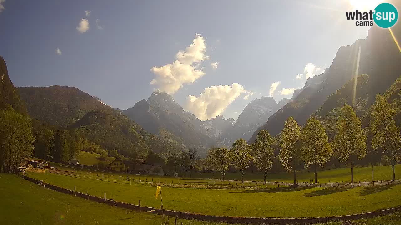 Spletna kamera Smučišče Log pod Mangartom – Bovec