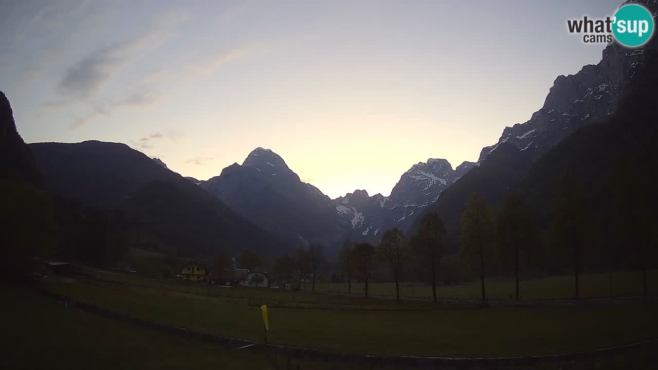 Spletna kamera Smučišče Log pod Mangartom – Bovec