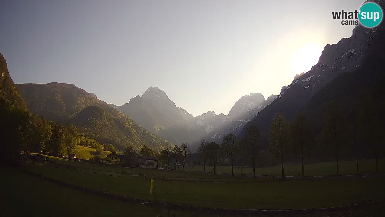 Spletna kamera Smučišče Log pod Mangartom – Bovec