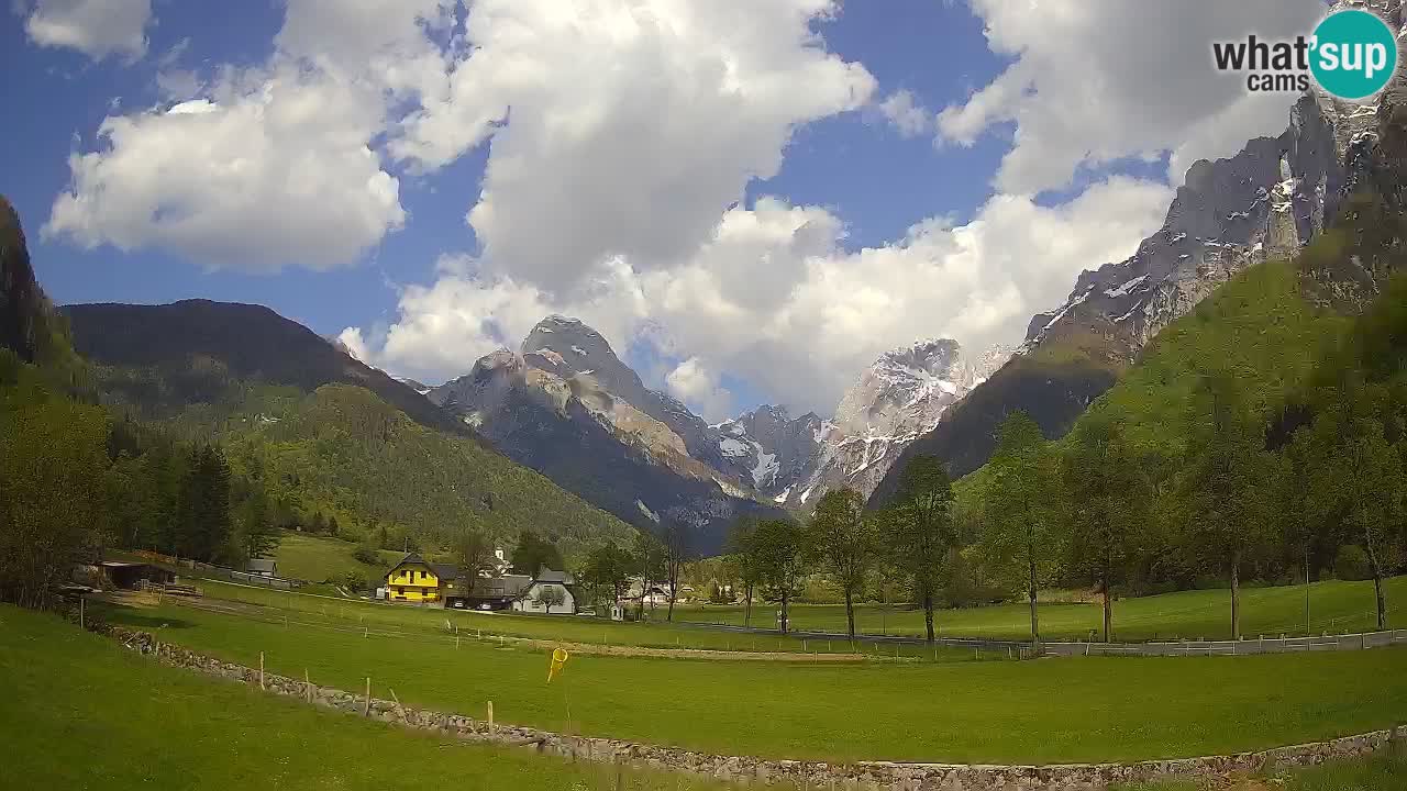 Cámara web en vivo Estación de esquí Log pod Mangartom – Bovec – Eslovenia