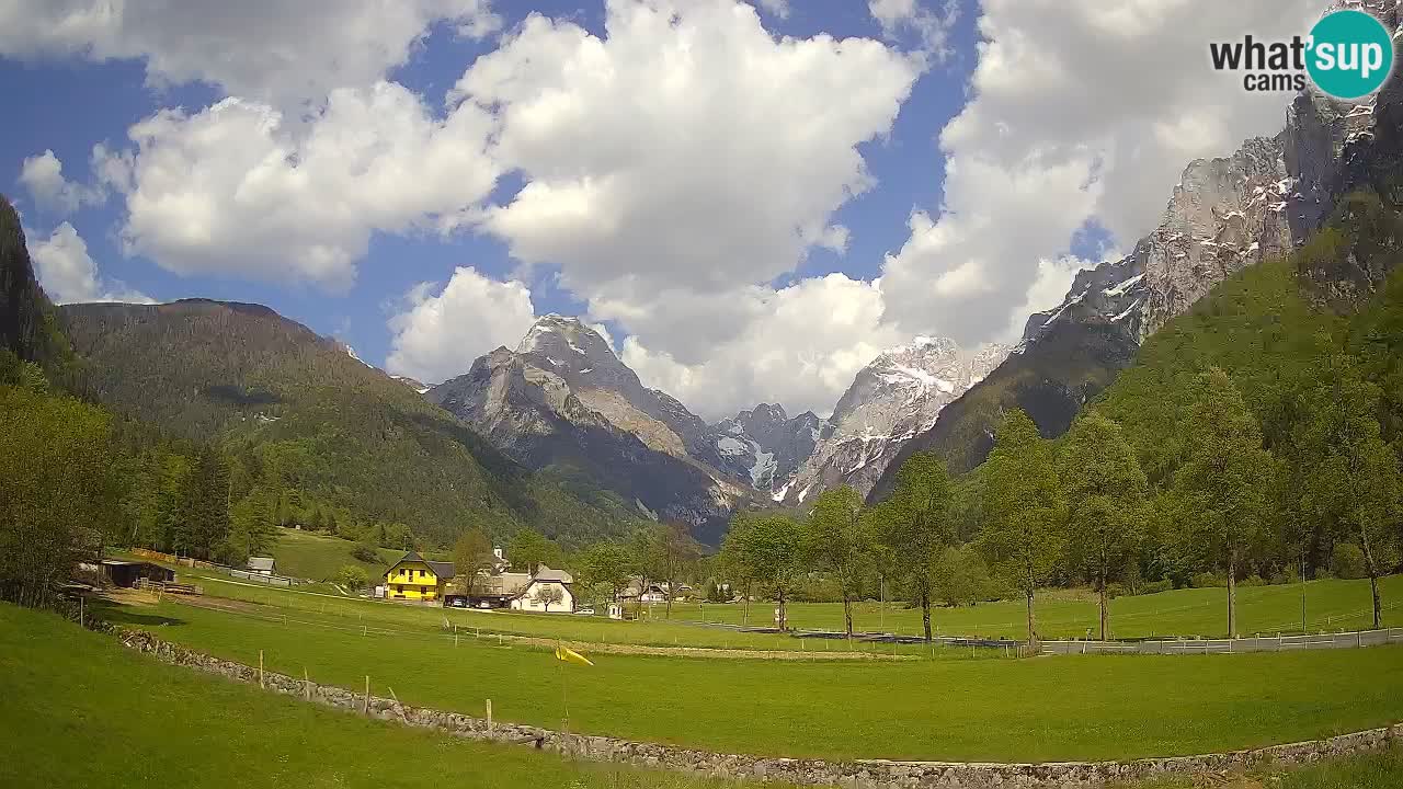 Spletna kamera Smučišče Log pod Mangartom – Bovec