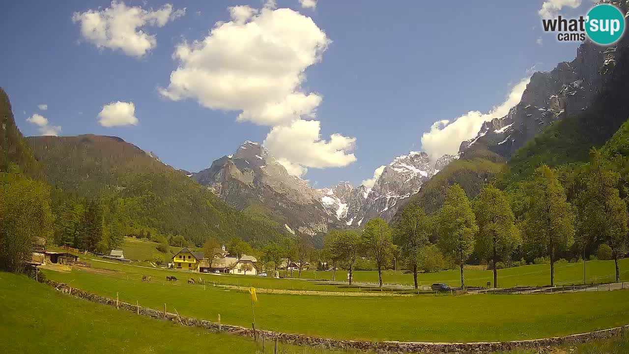 Spletna kamera Smučišče Log pod Mangartom – Bovec