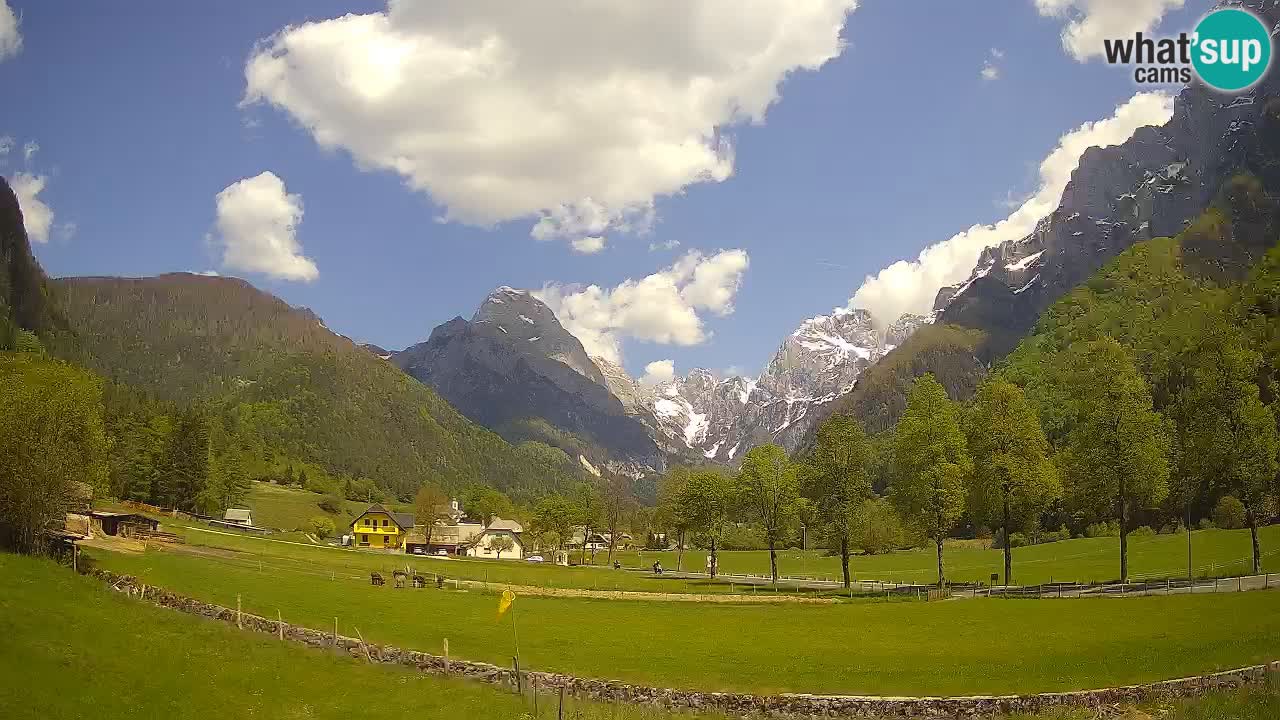 Spletna kamera Smučišče Log pod Mangartom – Bovec