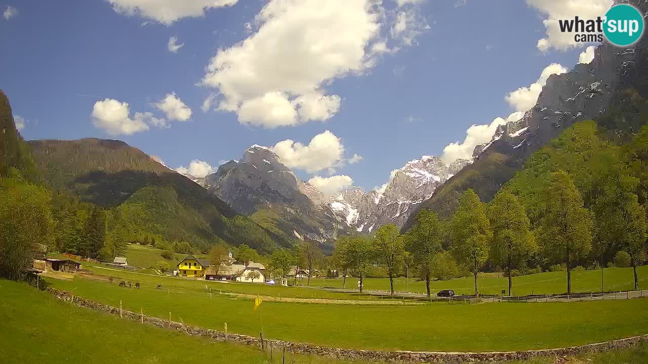 Spletna kamera Smučišče Log pod Mangartom – Bovec