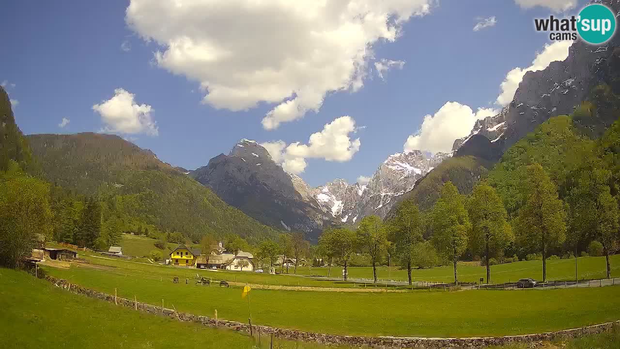 Cámara web en vivo Estación de esquí Log pod Mangartom – Bovec – Eslovenia