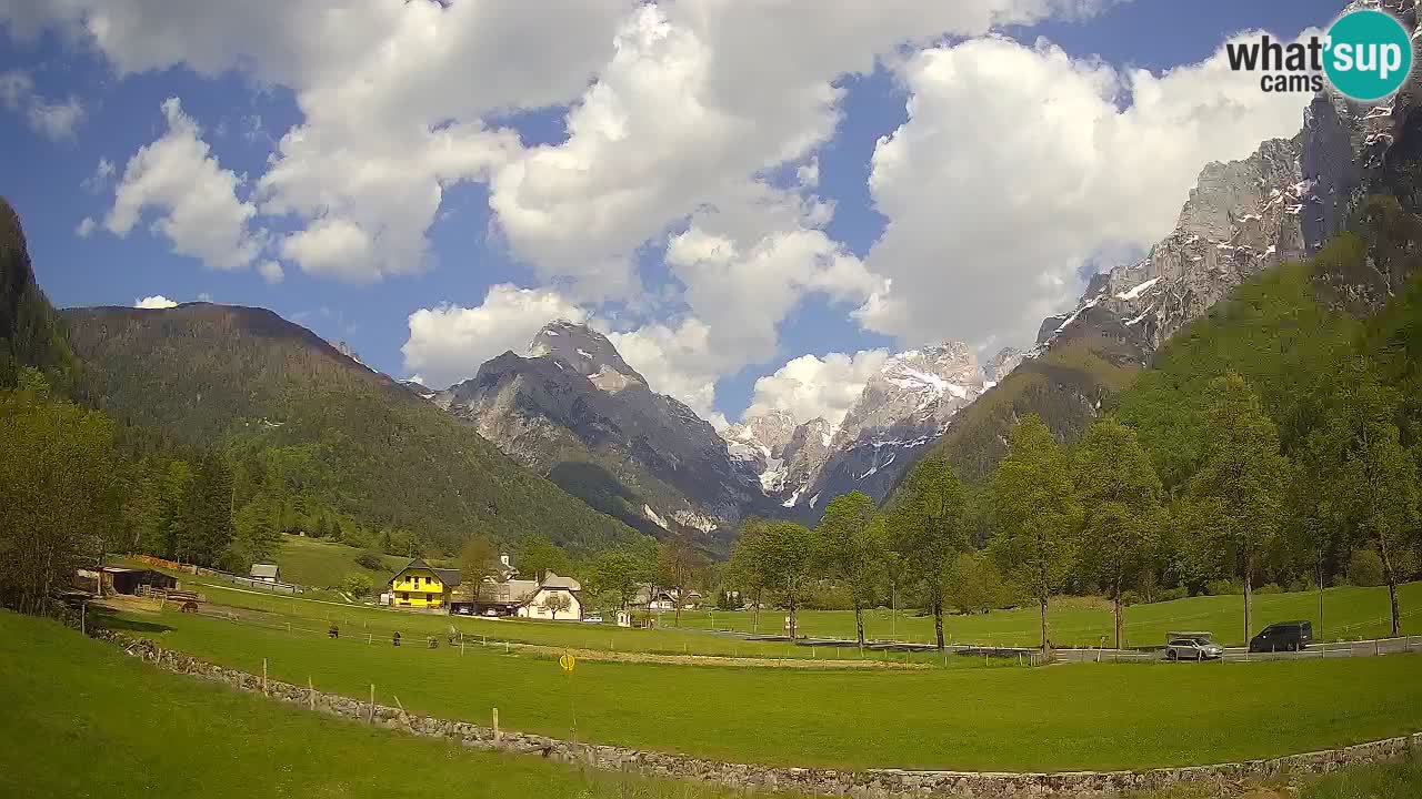 Cámara web en vivo Estación de esquí Log pod Mangartom – Bovec – Eslovenia