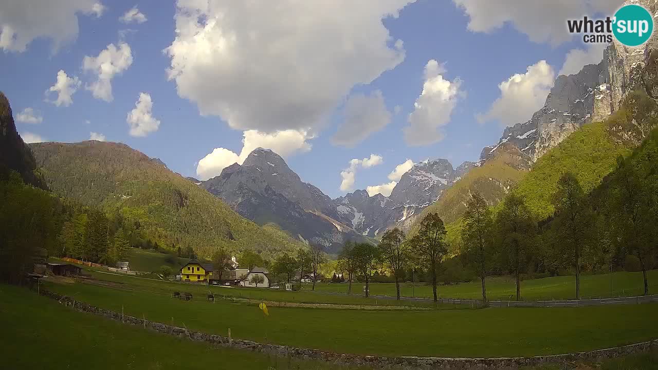 Cámara web en vivo Estación de esquí Log pod Mangartom – Bovec – Eslovenia