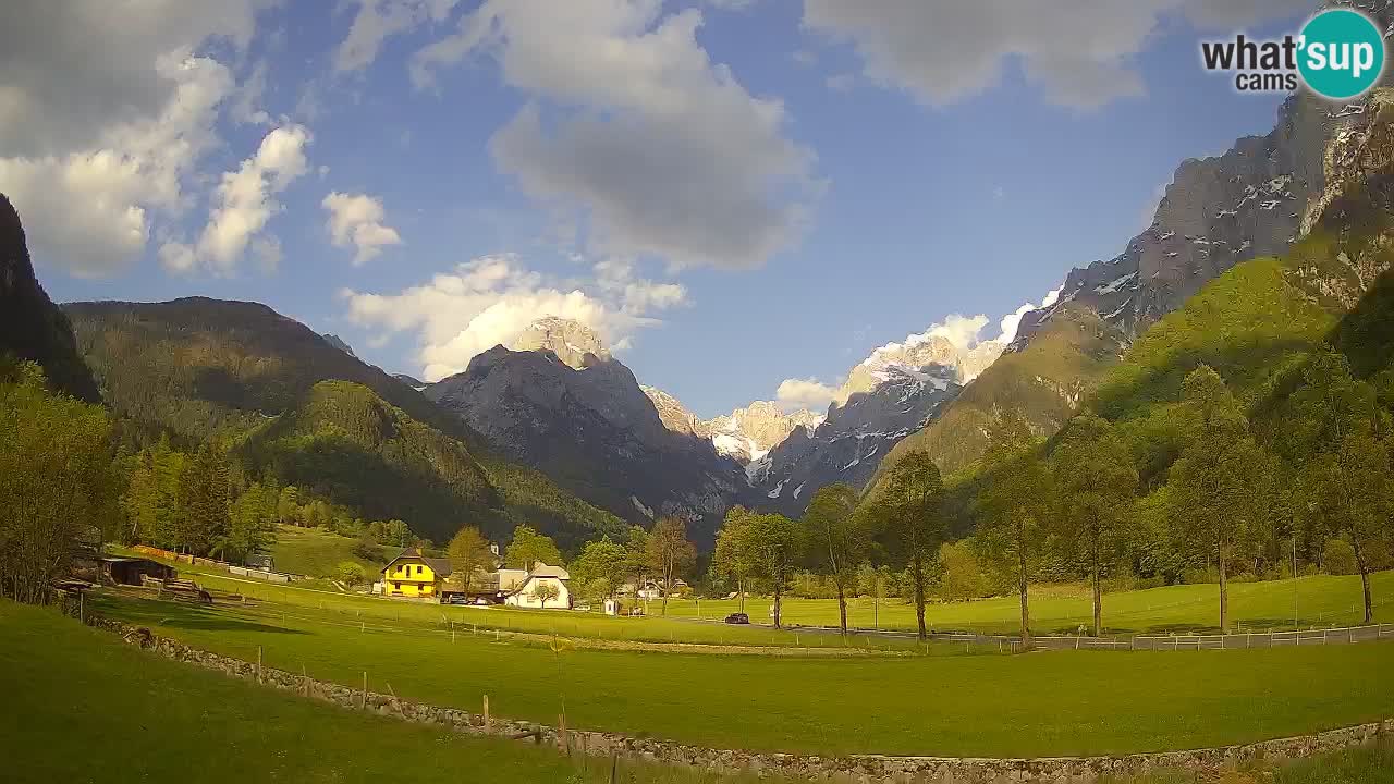 Cámara web en vivo Estación de esquí Log pod Mangartom – Bovec – Eslovenia