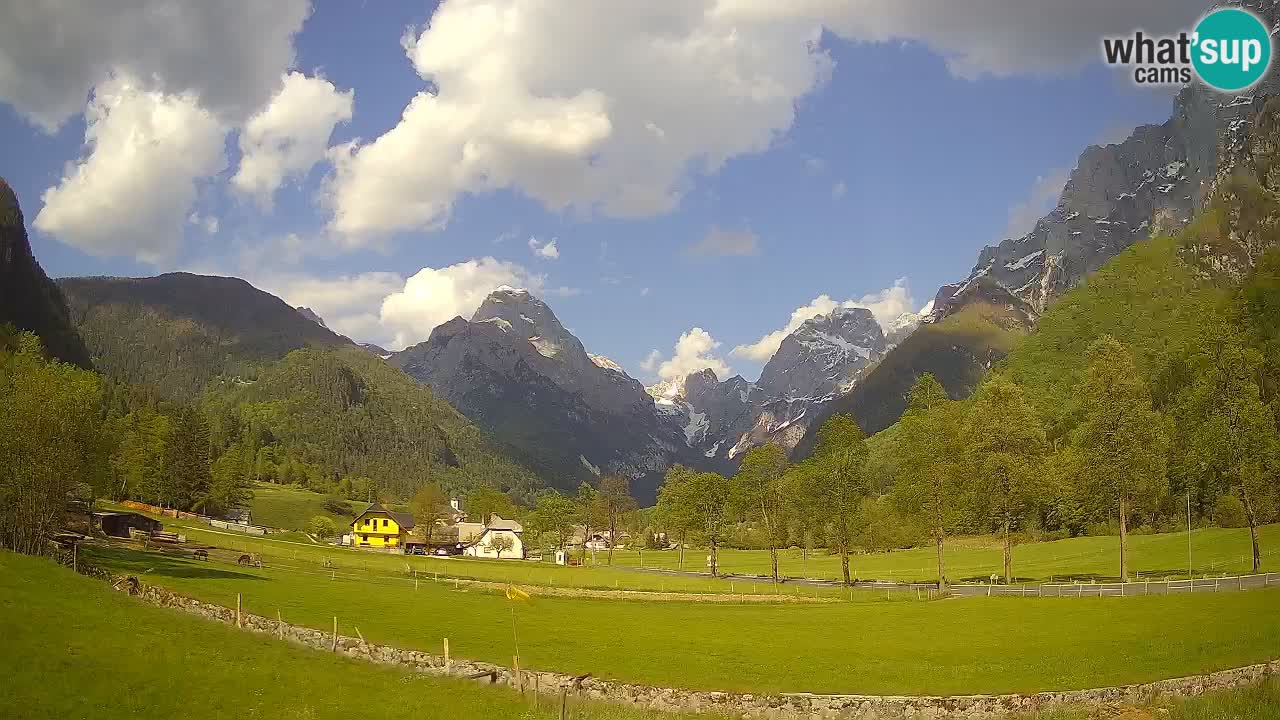Cámara web en vivo Estación de esquí Log pod Mangartom – Bovec – Eslovenia