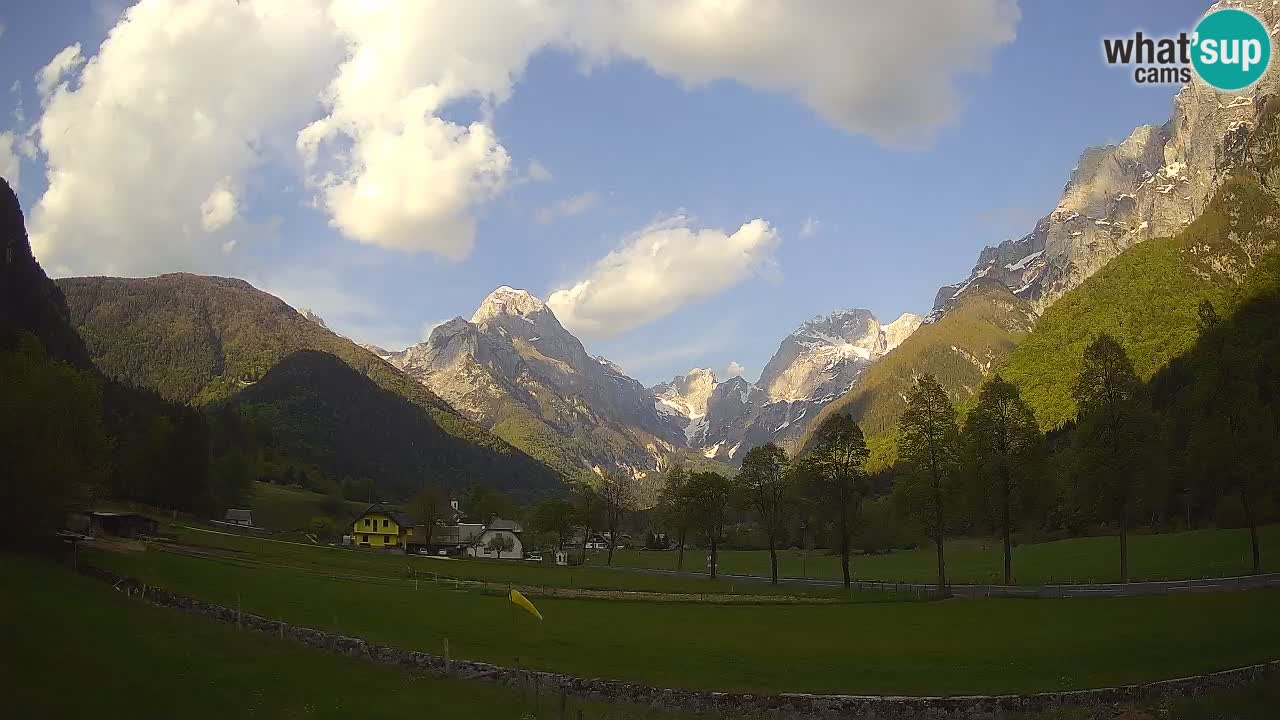 Spletna kamera Smučišče Log pod Mangartom – Bovec