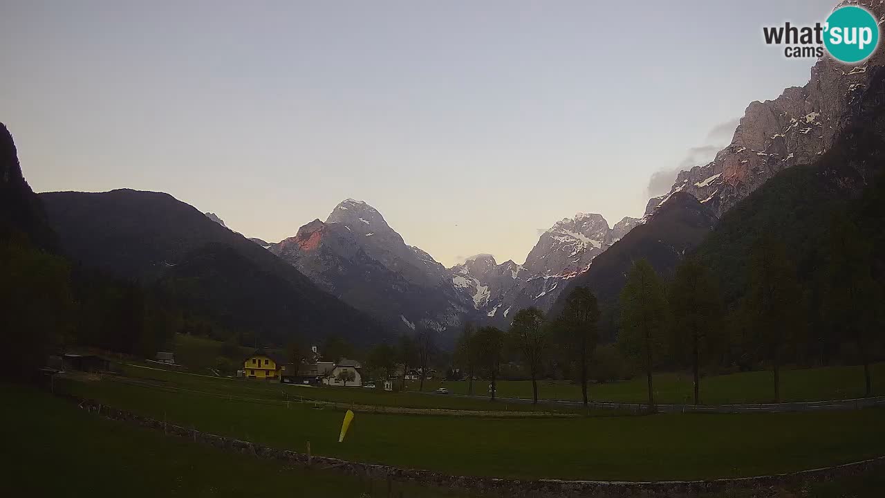 Cámara web en vivo Estación de esquí Log pod Mangartom – Bovec – Eslovenia