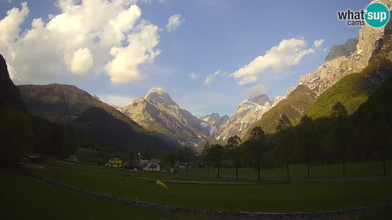 Cámara web en vivo Estación de esquí Log pod Mangartom – Bovec – Eslovenia
