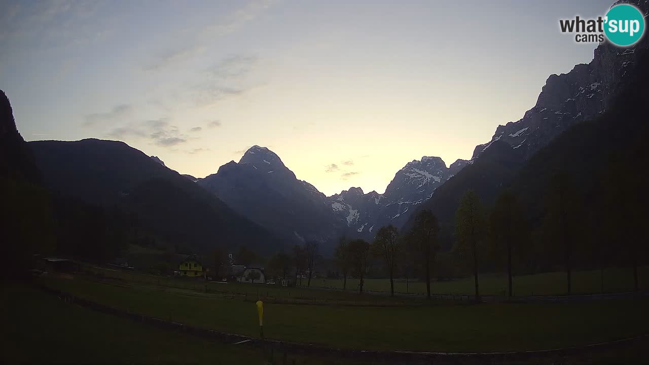 Cámara web en vivo Estación de esquí Log pod Mangartom – Bovec – Eslovenia