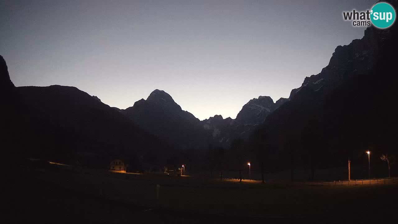 Cámara web en vivo Estación de esquí Log pod Mangartom – Bovec – Eslovenia