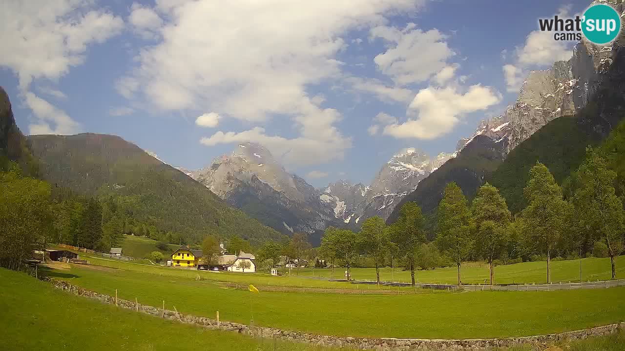 Cámara web en vivo Estación de esquí Log pod Mangartom – Bovec – Eslovenia