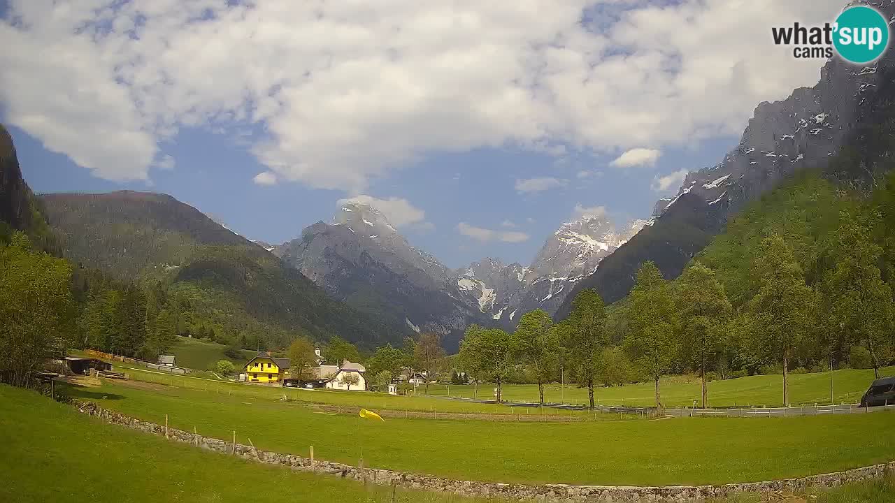 Cámara web en vivo Estación de esquí Log pod Mangartom – Bovec – Eslovenia