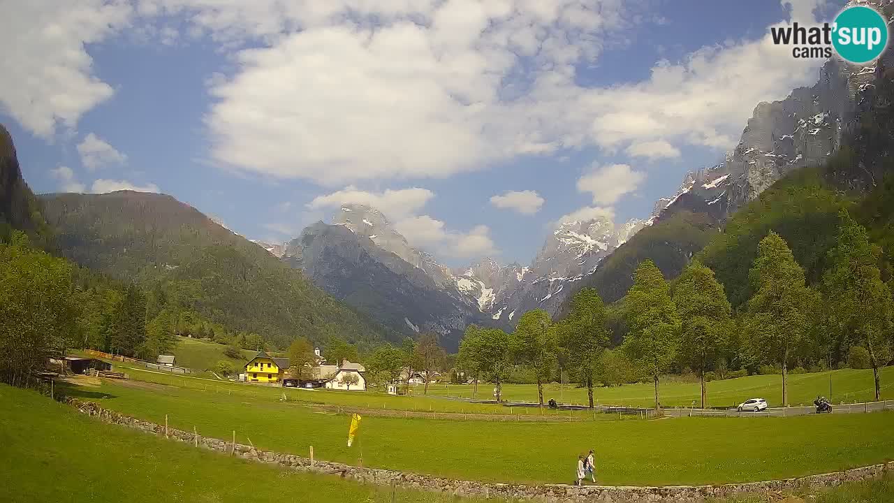 Cámara web en vivo Estación de esquí Log pod Mangartom – Bovec – Eslovenia