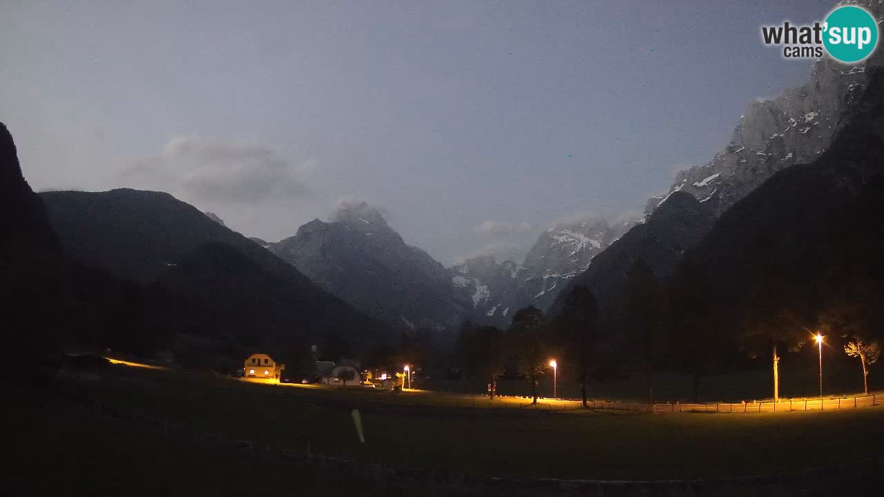 Cámara web en vivo Estación de esquí Log pod Mangartom – Bovec – Eslovenia
