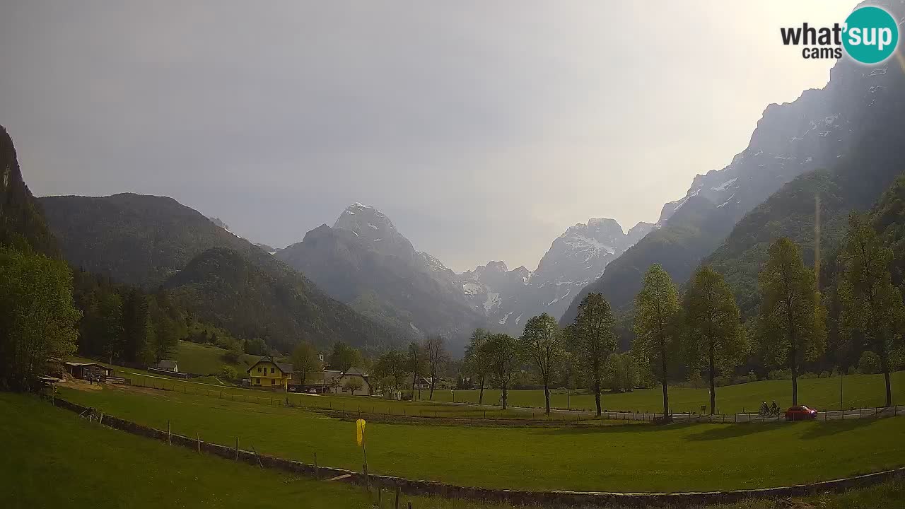 Spletna kamera Smučišče Log pod Mangartom – Bovec