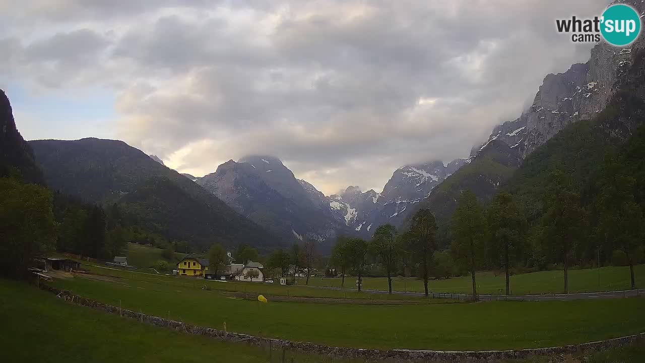 Spletna kamera Smučišče Log pod Mangartom – Bovec