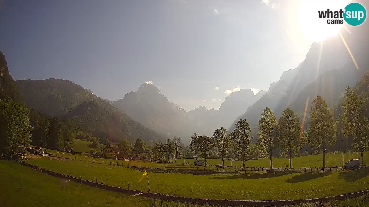 Cámara web en vivo Estación de esquí Log pod Mangartom – Bovec – Eslovenia