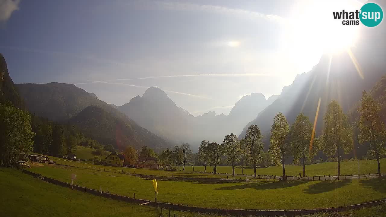 Cámara web en vivo Estación de esquí Log pod Mangartom – Bovec – Eslovenia