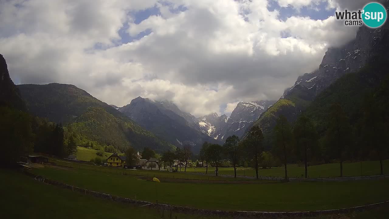 Spletna kamera Smučišče Log pod Mangartom – Bovec