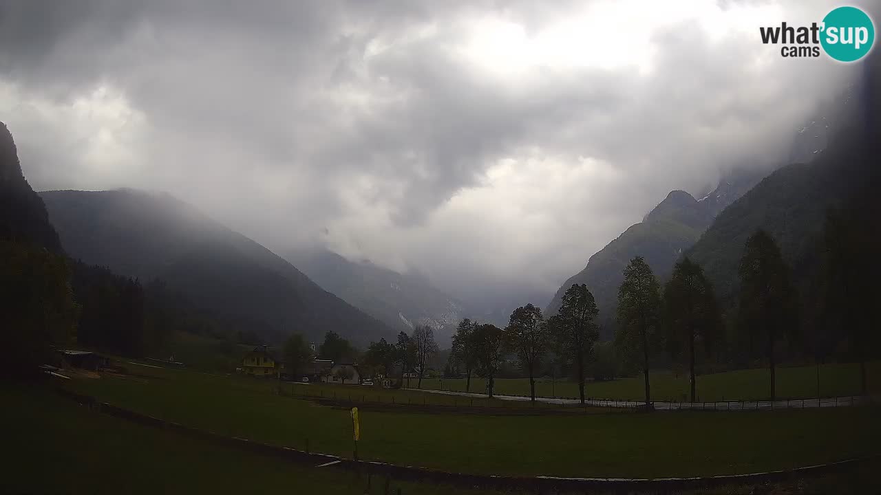 Cámara web en vivo Estación de esquí Log pod Mangartom – Bovec – Eslovenia