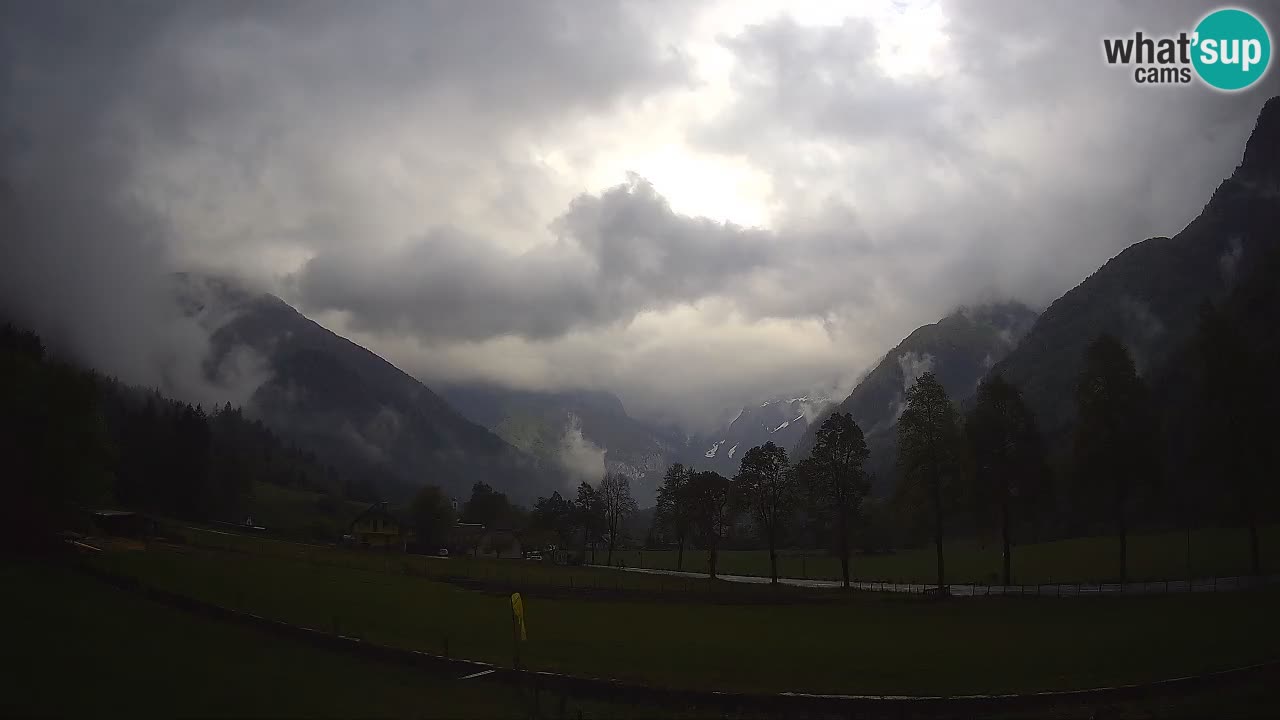 Cámara web en vivo Estación de esquí Log pod Mangartom – Bovec – Eslovenia