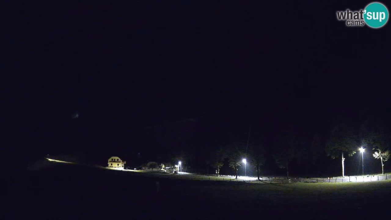 Cámara web en vivo Estación de esquí Log pod Mangartom – Bovec – Eslovenia