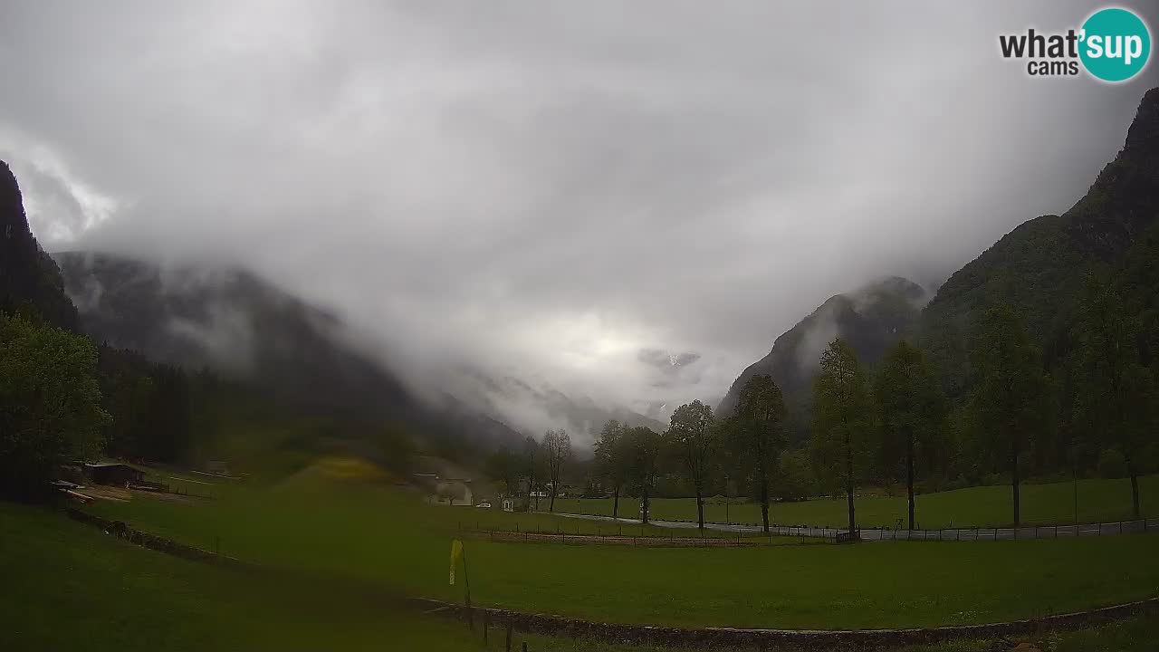Spletna kamera Smučišče Log pod Mangartom – Bovec