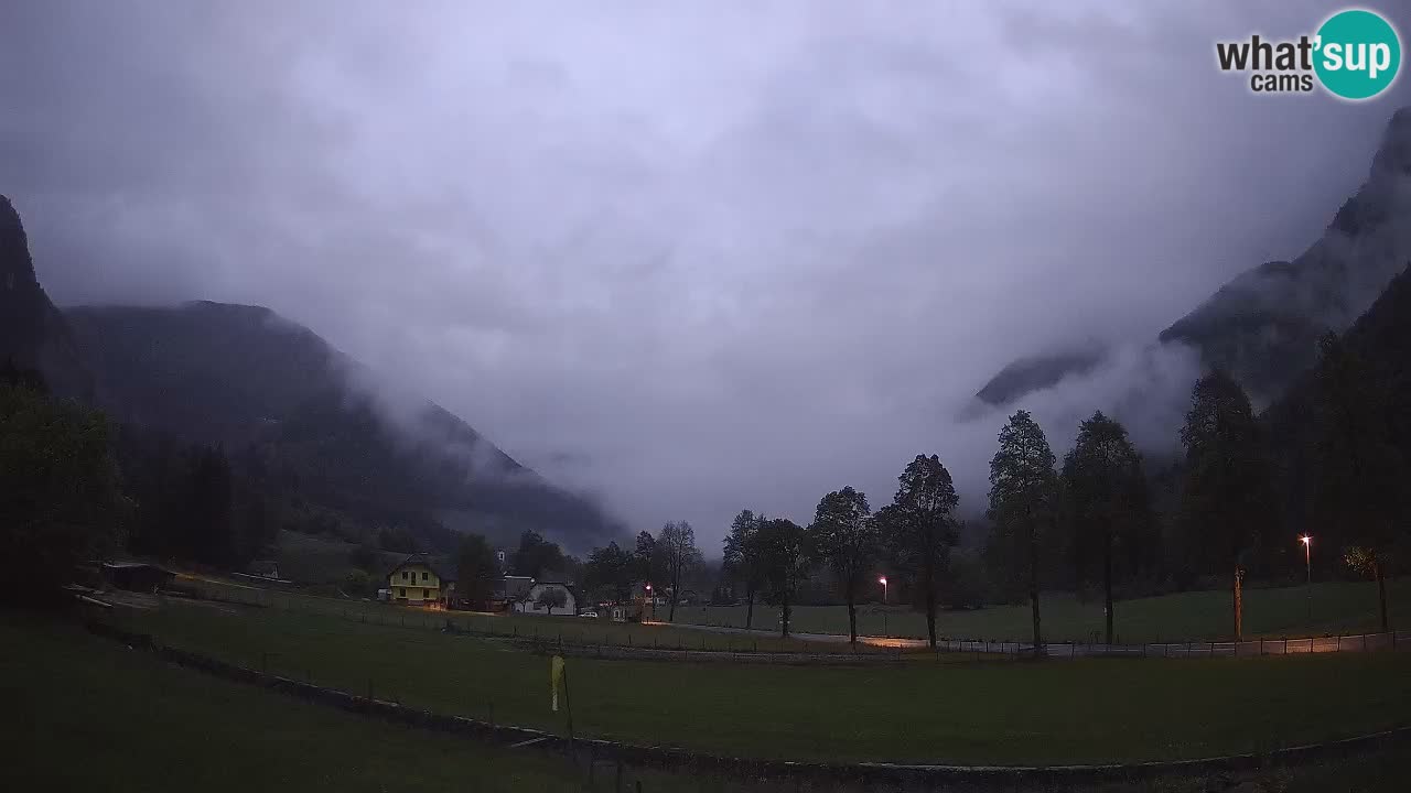 Cámara web en vivo Estación de esquí Log pod Mangartom – Bovec – Eslovenia