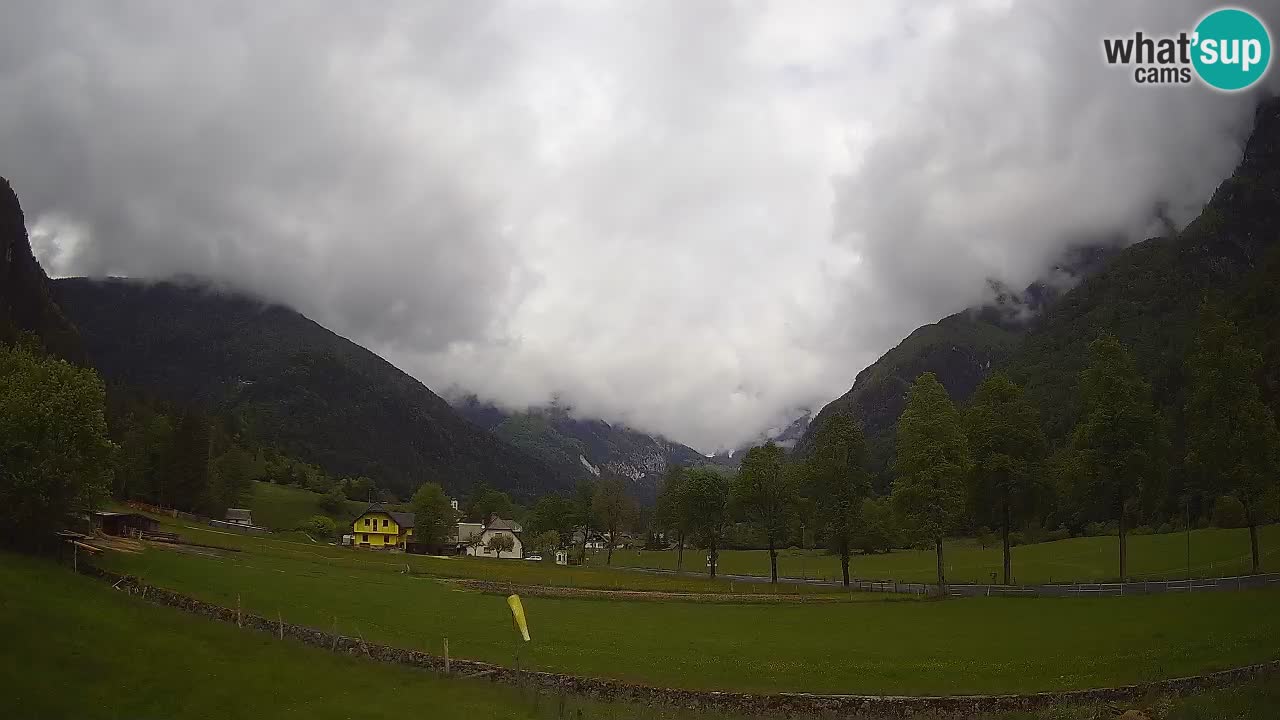 Spletna kamera Smučišče Log pod Mangartom – Bovec