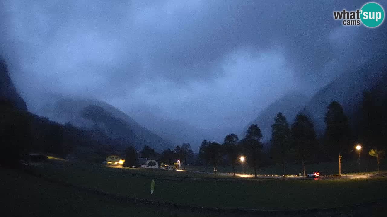 Spletna kamera Smučišče Log pod Mangartom – Bovec