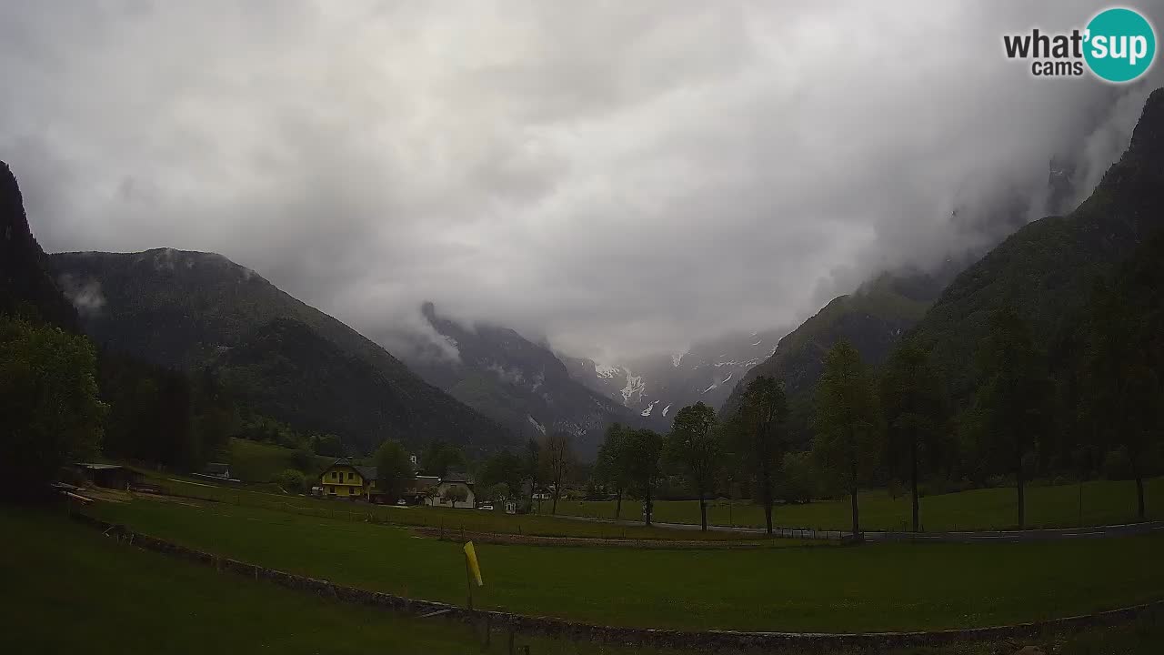 Spletna kamera Smučišče Log pod Mangartom – Bovec