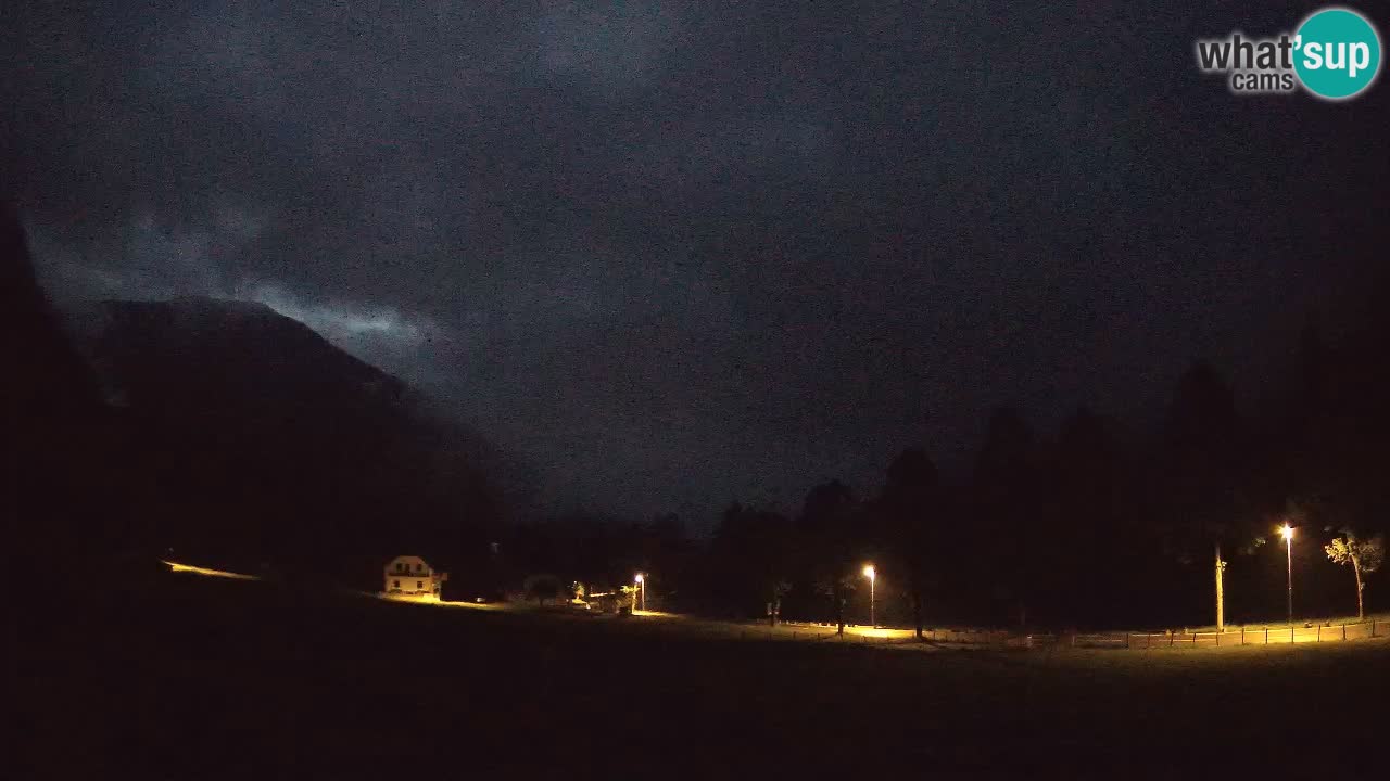 Cámara web en vivo Estación de esquí Log pod Mangartom – Bovec – Eslovenia