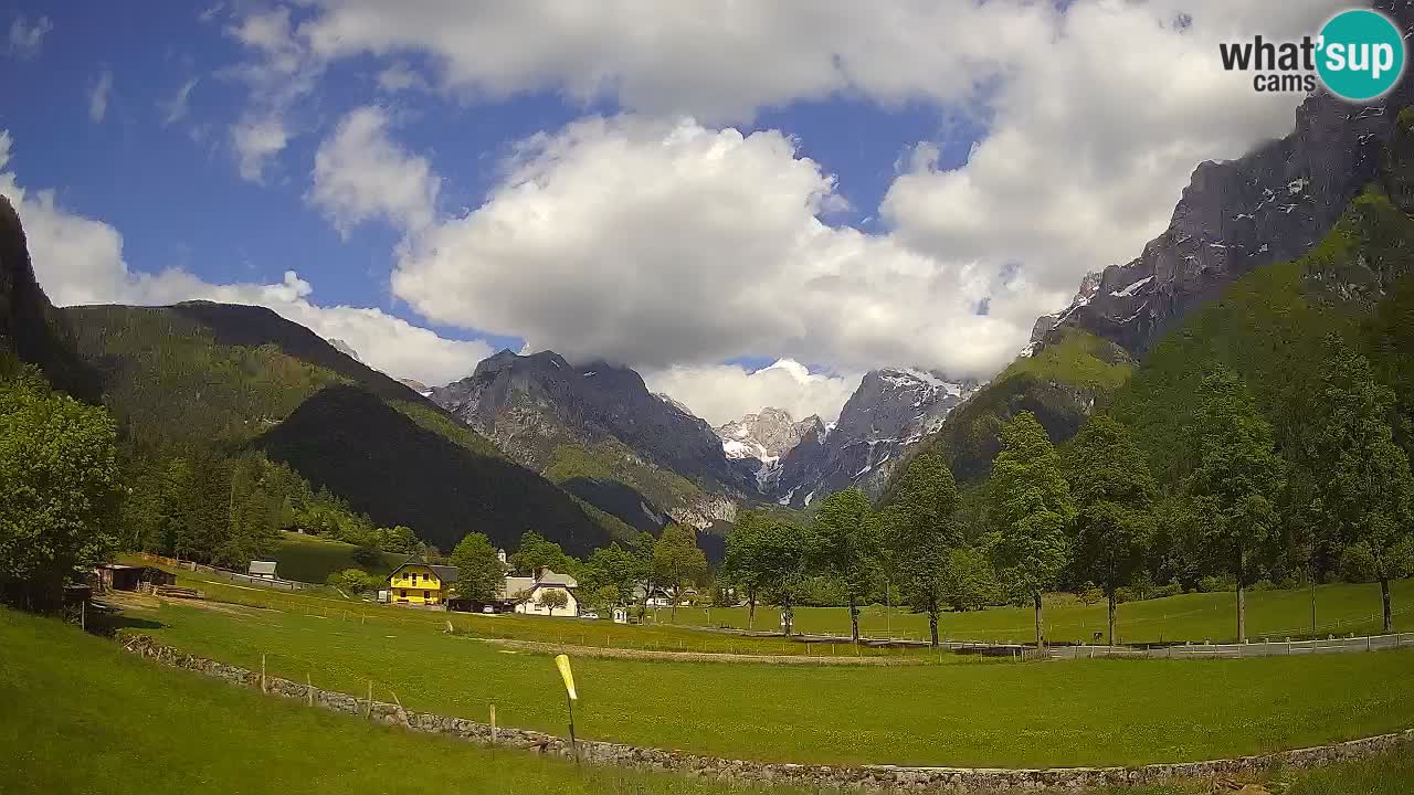 Cámara web en vivo Estación de esquí Log pod Mangartom – Bovec – Eslovenia