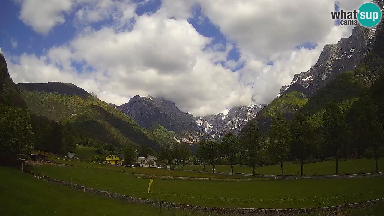 Spletna kamera Smučišče Log pod Mangartom – Bovec
