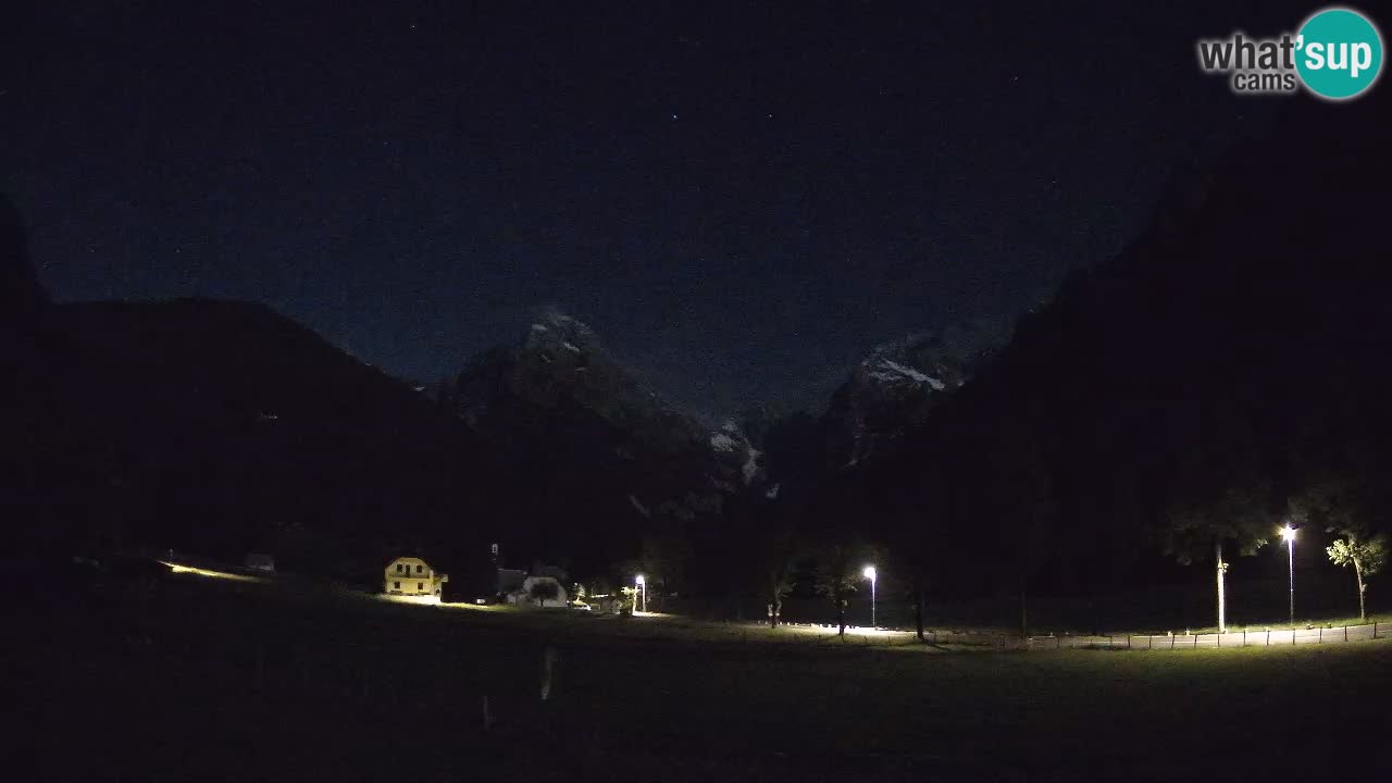 Spletna kamera Smučišče Log pod Mangartom – Bovec