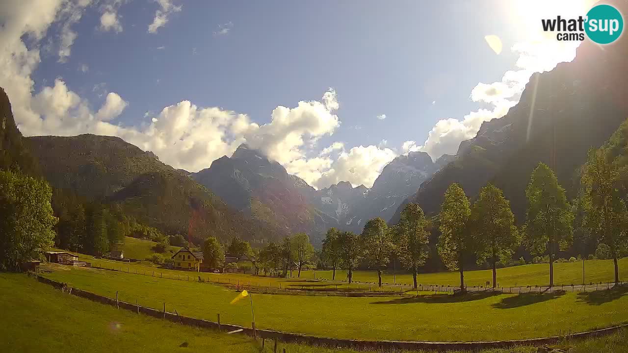 Spletna kamera Smučišče Log pod Mangartom – Bovec
