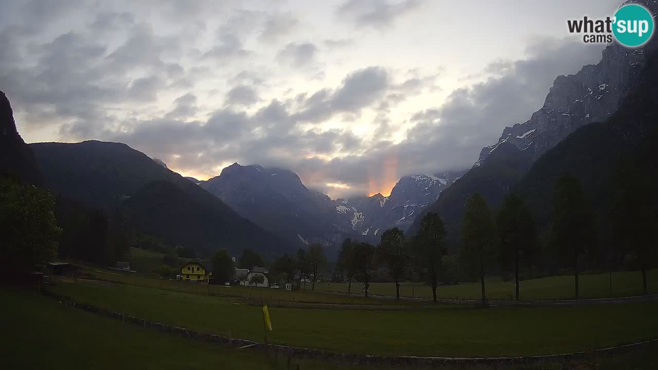 Webcam en direct Station de ski Log pod Mangartom – Bovec – Slovénie