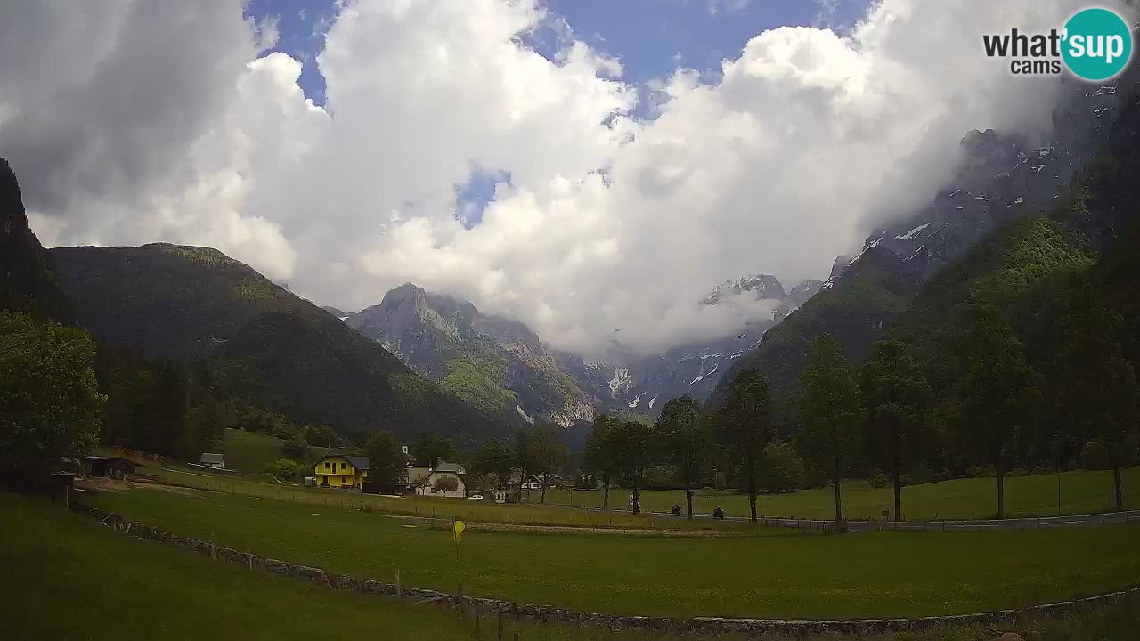 Spletna kamera Smučišče Log pod Mangartom – Bovec