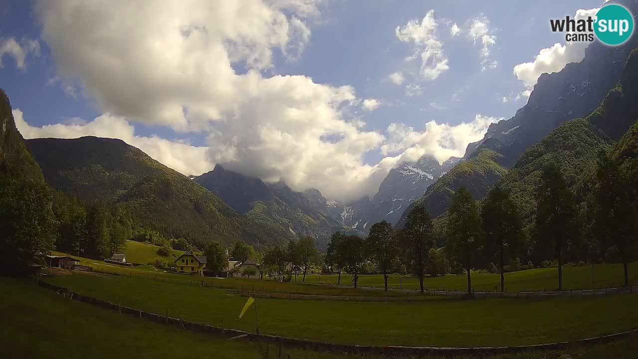Spletna kamera Smučišče Log pod Mangartom – Bovec