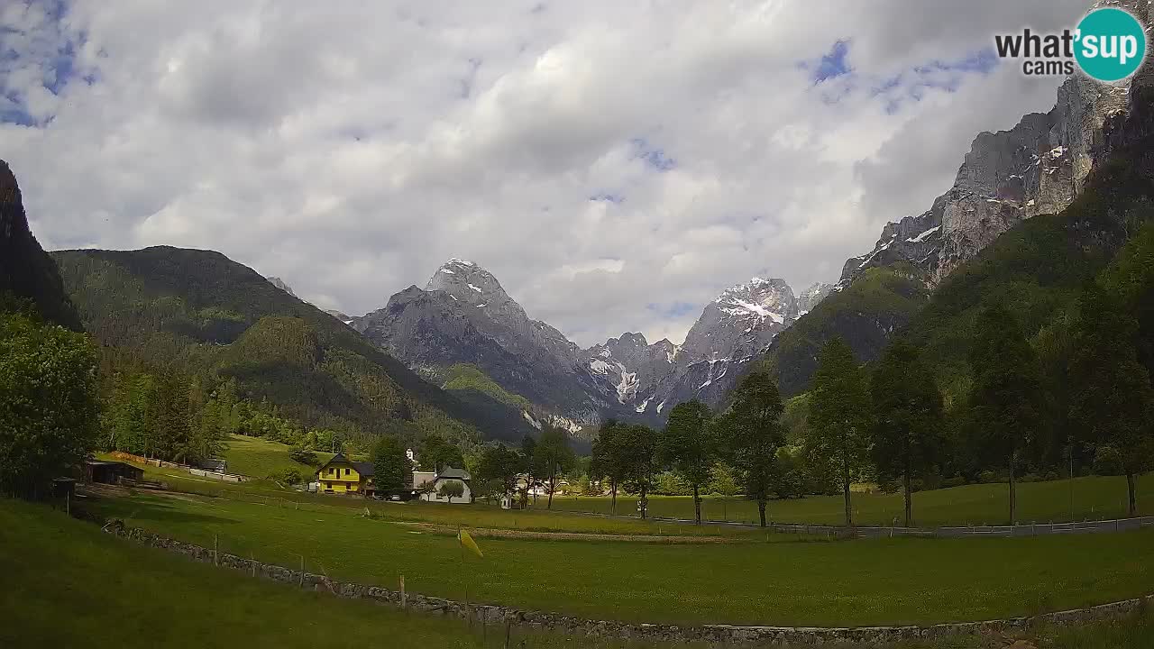 Cámara web en vivo Estación de esquí Log pod Mangartom – Bovec – Eslovenia