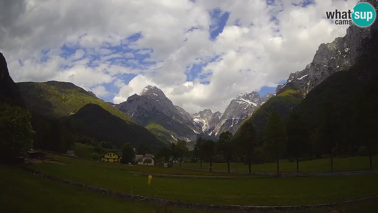 Cámara web en vivo Estación de esquí Log pod Mangartom – Bovec – Eslovenia