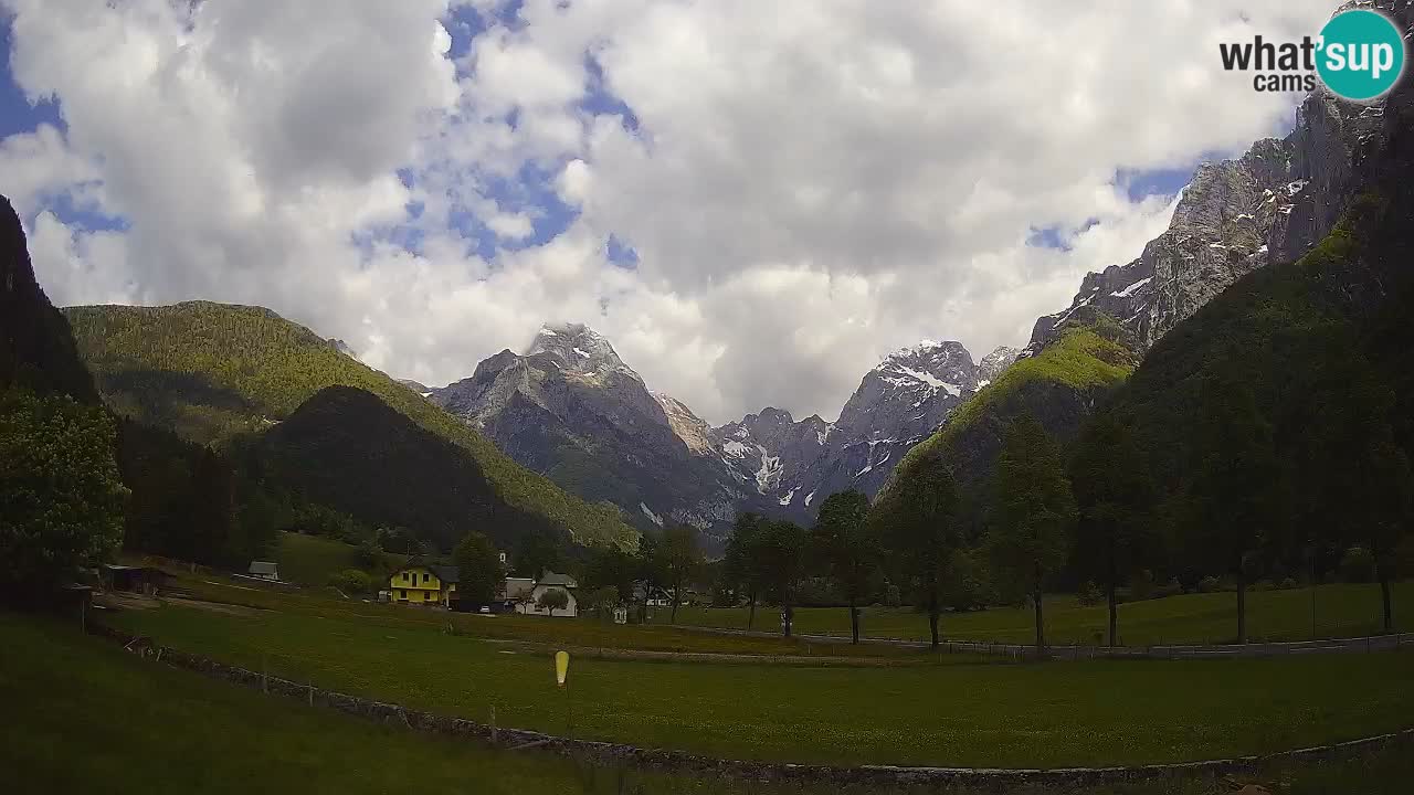 Spletna kamera Smučišče Log pod Mangartom – Bovec